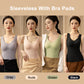 🥳2023 Brand New Fabric Women's Built-in Bra Thermal Underwear