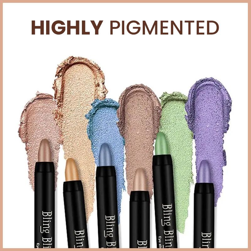 15 Color Highlighter Eyeshadow Pencil Waterproof Glitter Eye Shadow Eyeliner Pen