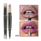16 Color Long Lasting Lipstick Lipstick + Lip Liner Combo