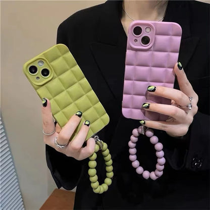 Frosted Pearl Bracelet Case for iPhone