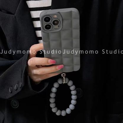 Frosted Pearl Bracelet Case for iPhone