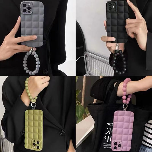 Frosted Pearl Bracelet Case for iPhone