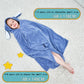 Super absorbent children's cartoon bathrobe