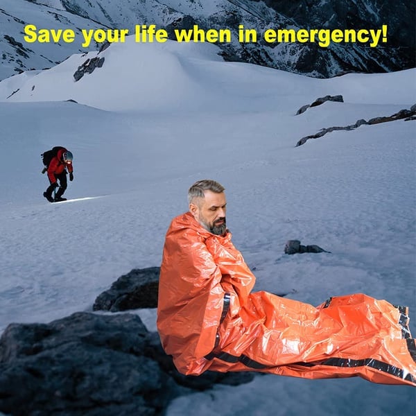 🔥Last day 49% Off🔥Emergency Waterproof keep warm Sleeping Bag