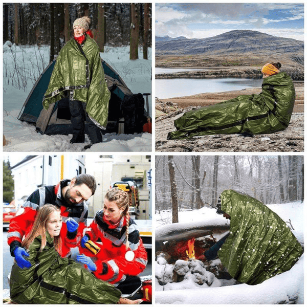 🔥Last day 49% Off🔥Emergency Waterproof keep warm Sleeping Bag