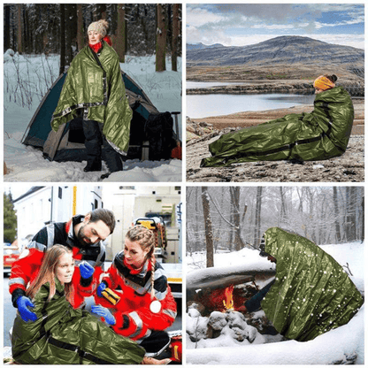 🔥Last day 49% Off🔥Emergency Waterproof keep warm Sleeping Bag
