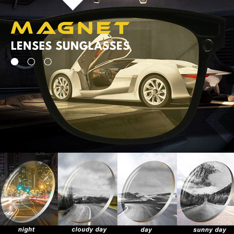 💥Limited Time Offer💥Replaceable lens 6 -in -1 Sunglasses Set