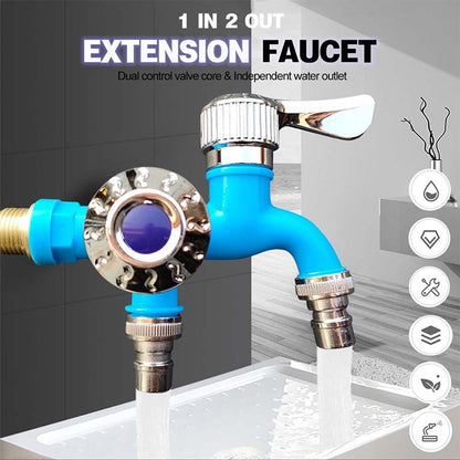 BUY 2 GET 2 FREE(free shipping)-Outdoor Antifreeze Dual Control Faucet