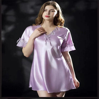 💥Limited Time Offer💥Fashion simple silk pajamas