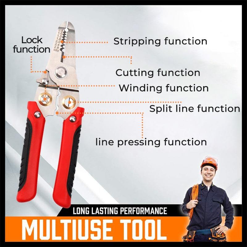 Professional Electrician Multifunctional Wire Splitting Pliers