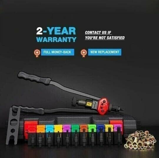 🎁2023-Christmas Hot Sale🎁-49% OFF-2023 Upgrade Easy Automatic Rivet Tool Set