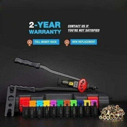 🎁2023-Christmas Hot Sale🎁-49% OFF-2023 Upgrade Easy Automatic Rivet Tool Set