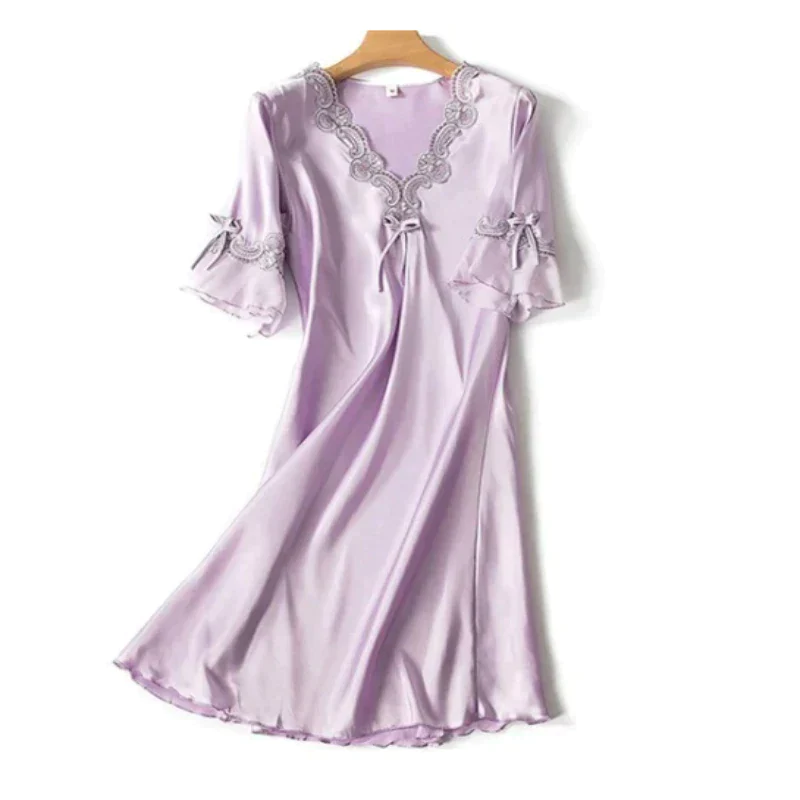 💥Limited Time Offer💥Fashion simple silk pajamas
