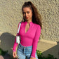 🔥HOT SALE - 49% OFF🔥Zip-Up Bodysuit-Free Shipping