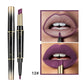 16 Color Long Lasting Lipstick Lipstick + Lip Liner Combo