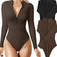 🔥HOT SALE - 49% OFF🔥Zip-Up Bodysuit-Free Shipping