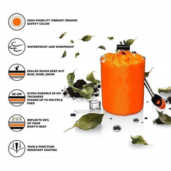 🔥Last day 49% Off🔥Emergency Waterproof keep warm Sleeping Bag