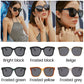 Polarized sunglasses for sun protection and myopia