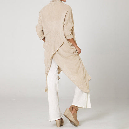 ✨Buy 2 Free Shipping✨Silk loose V-neck top