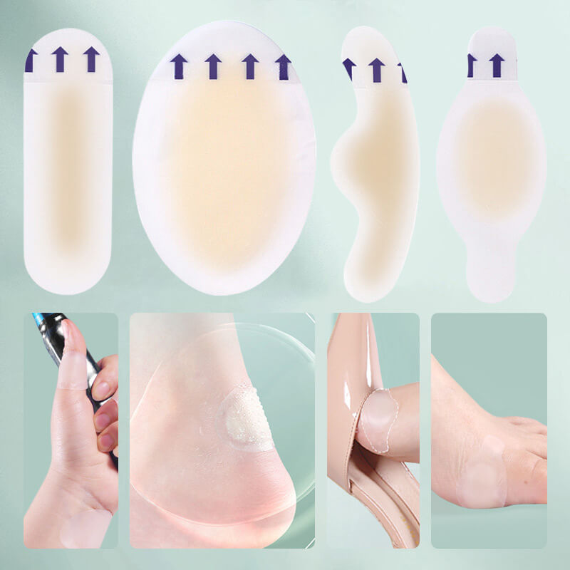 Biomimetic Invisible Heel Cushions