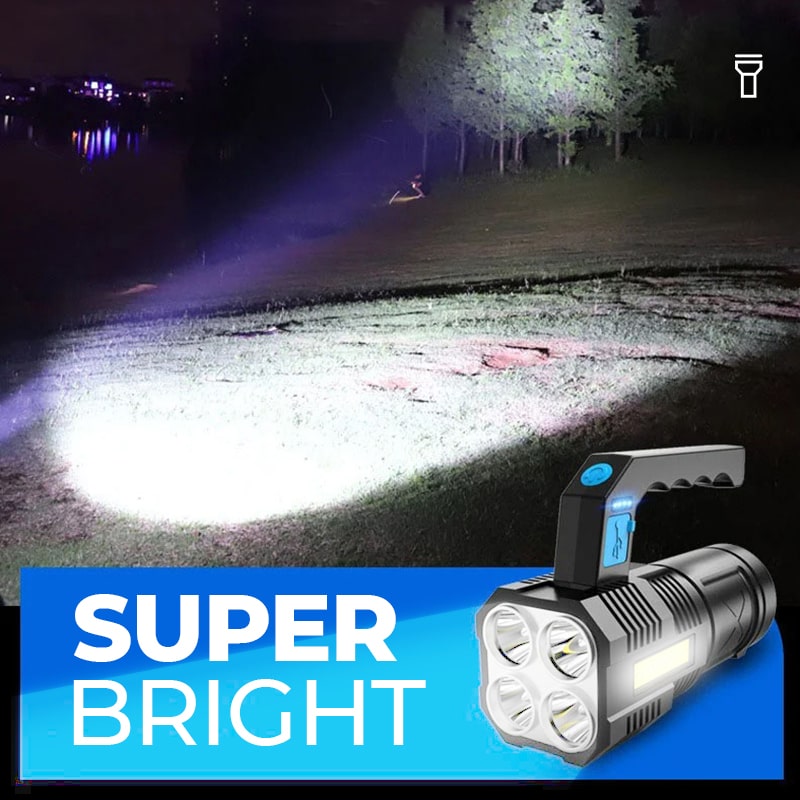 Multifunctional Glare Flashlight - molnyonon