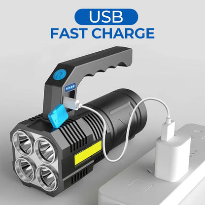 Multifunctional Glare Flashlight - molnyonon