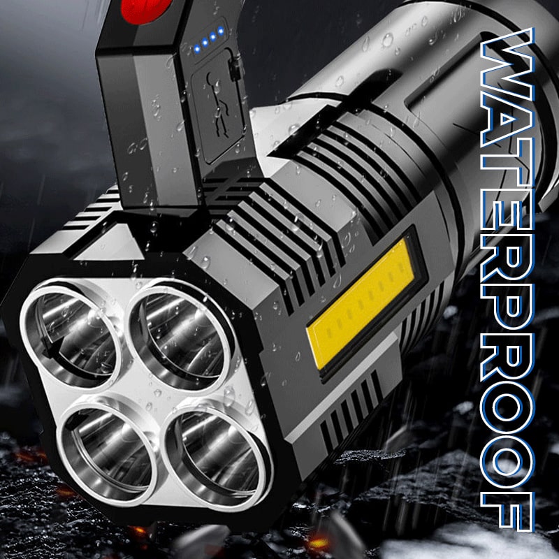 Multifunctional Glare Flashlight - molnyonon