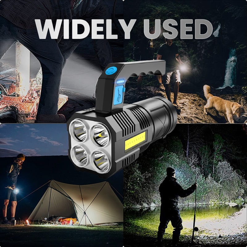 Multifunctional Glare Flashlight - molnyonon