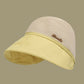 Hepburn style sunscreen cap in summer