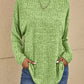 Classic Casual Long Sleeve Sweater（41% OFF）