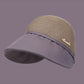 Hepburn style sunscreen cap in summer