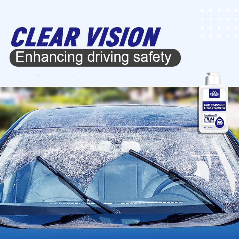 Pousbo® Car Glass Oil Film Remover