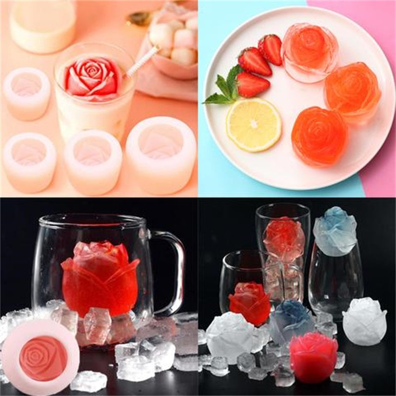 ❤️ 3D Silicone Rose Shape Ice Cube Mold(BUY 2 GET 1 FREE)