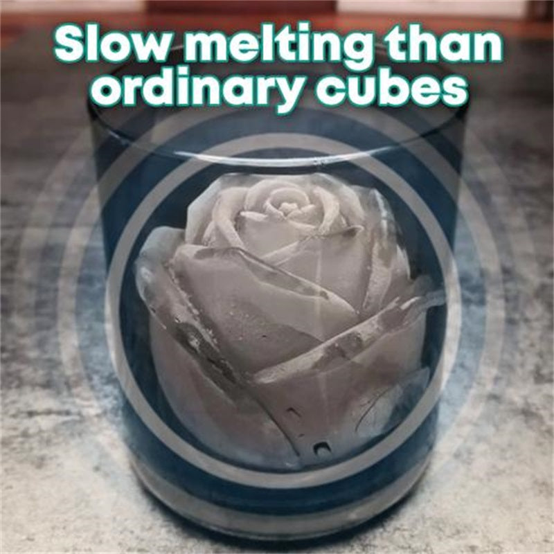 ❤️ 3D Silicone Rose Shape Ice Cube Mold(BUY 2 GET 1 FREE)