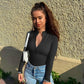 🔥HOT SALE - 49% OFF🔥Zip-Up Bodysuit-Free Shipping