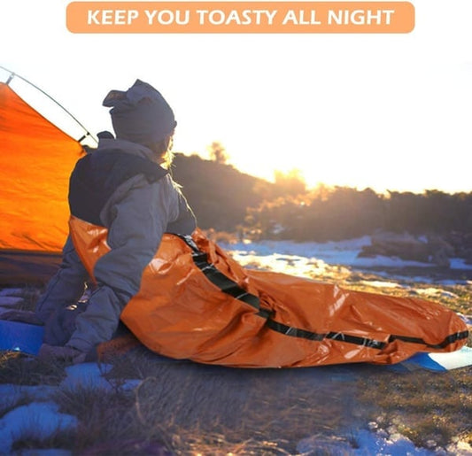 🔥Last day 49% Off🔥Emergency Waterproof keep warm Sleeping Bag