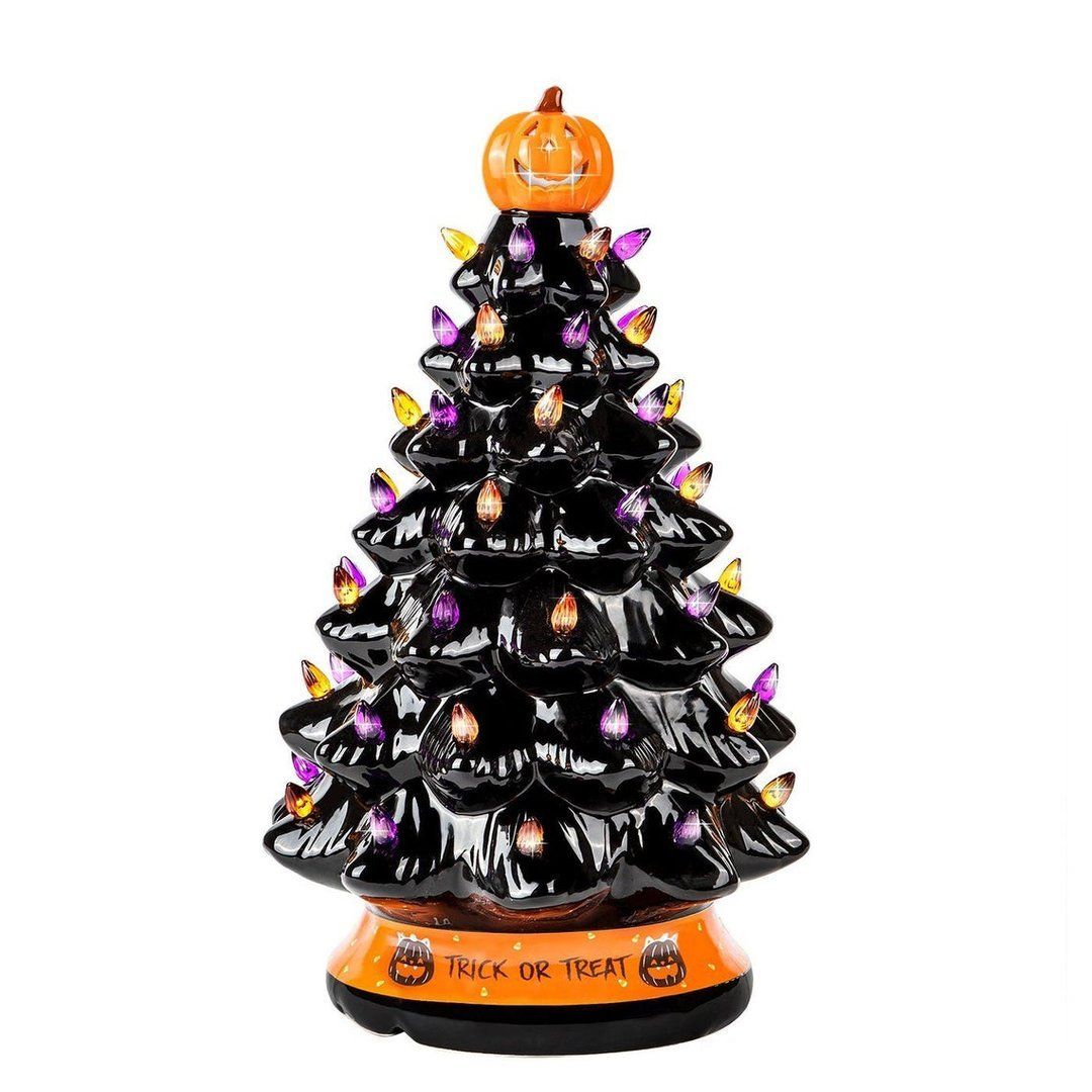 Halloween Colored lights Christmas Tree