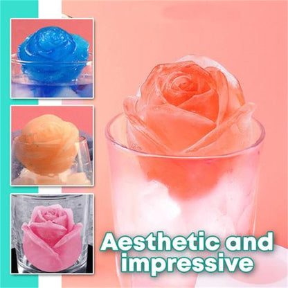 ❤️ 3D Silicone Rose Shape Ice Cube Mold(BUY 2 GET 1 FREE)