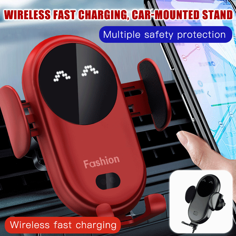 Smart Car Wireless Charger Phone Holder