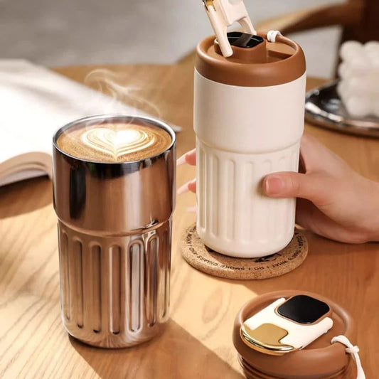 😊Best Gift🎄Coffee Cups With Temperature Display（💥Great Sale⛄BUY 2 Get 10% OFF + FREE SHIPPING）