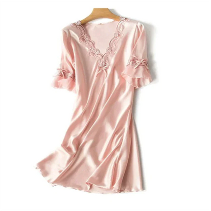 💥Limited Time Offer💥Fashion simple silk pajamas