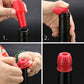 Reusable champagne bottle cork