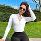 🔥HOT SALE - 49% OFF🔥Zip-Up Bodysuit-Free Shipping