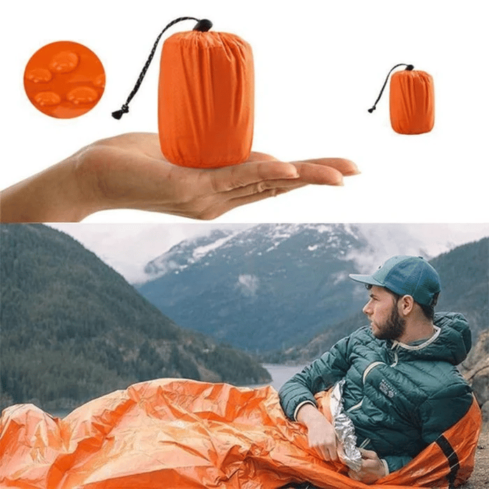 🔥Last day 49% Off🔥Emergency Waterproof keep warm Sleeping Bag