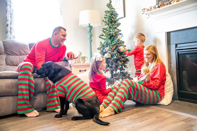 Super Comfortable Soft Christmas Pajamas Set