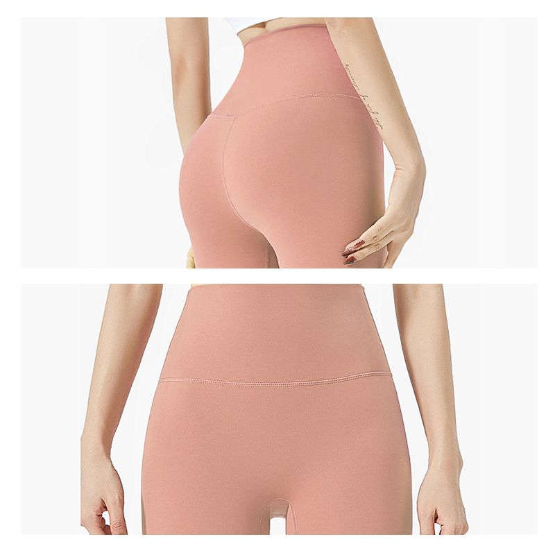 Schönes Geschenk für Sie! Nahtlose kurze Po-Lifting-Sportleggings für Damen mit hoher Taille