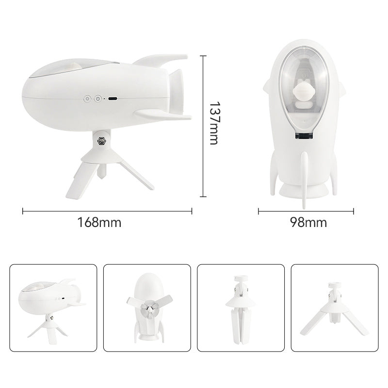 [Creative Gift] Rocket Style Wireless Desktop Mini Stereo
