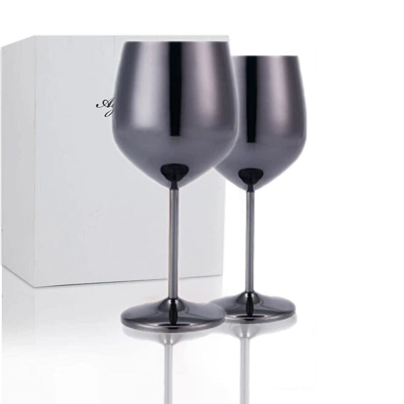 500ml Stainless Steel Wine Glasses