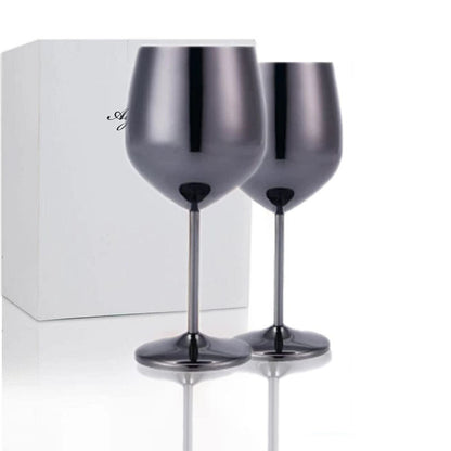 500ml Stainless Steel Wine Glasses