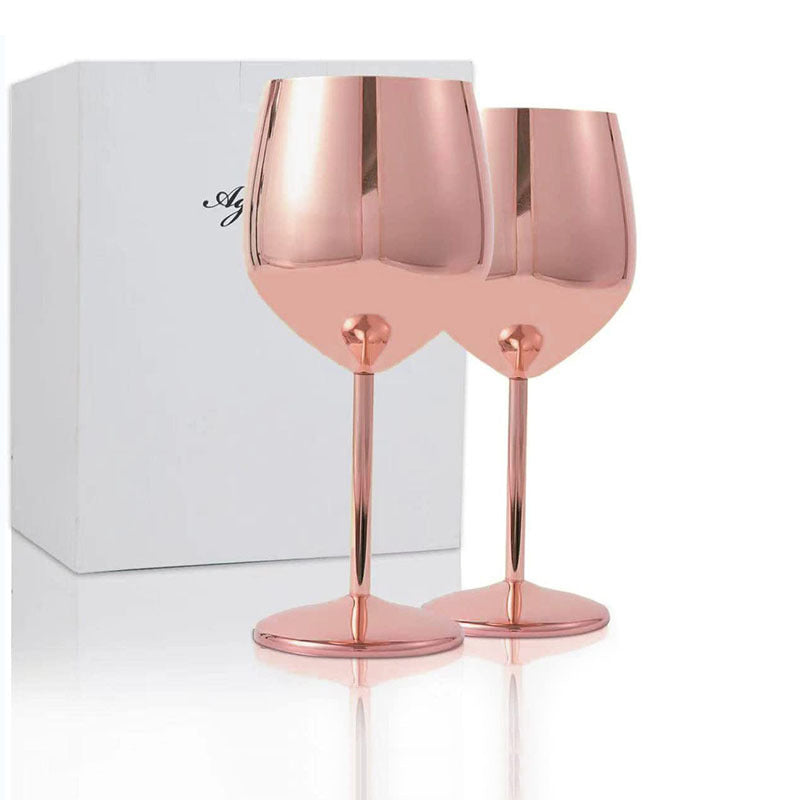 500ml Stainless Steel Wine Glasses